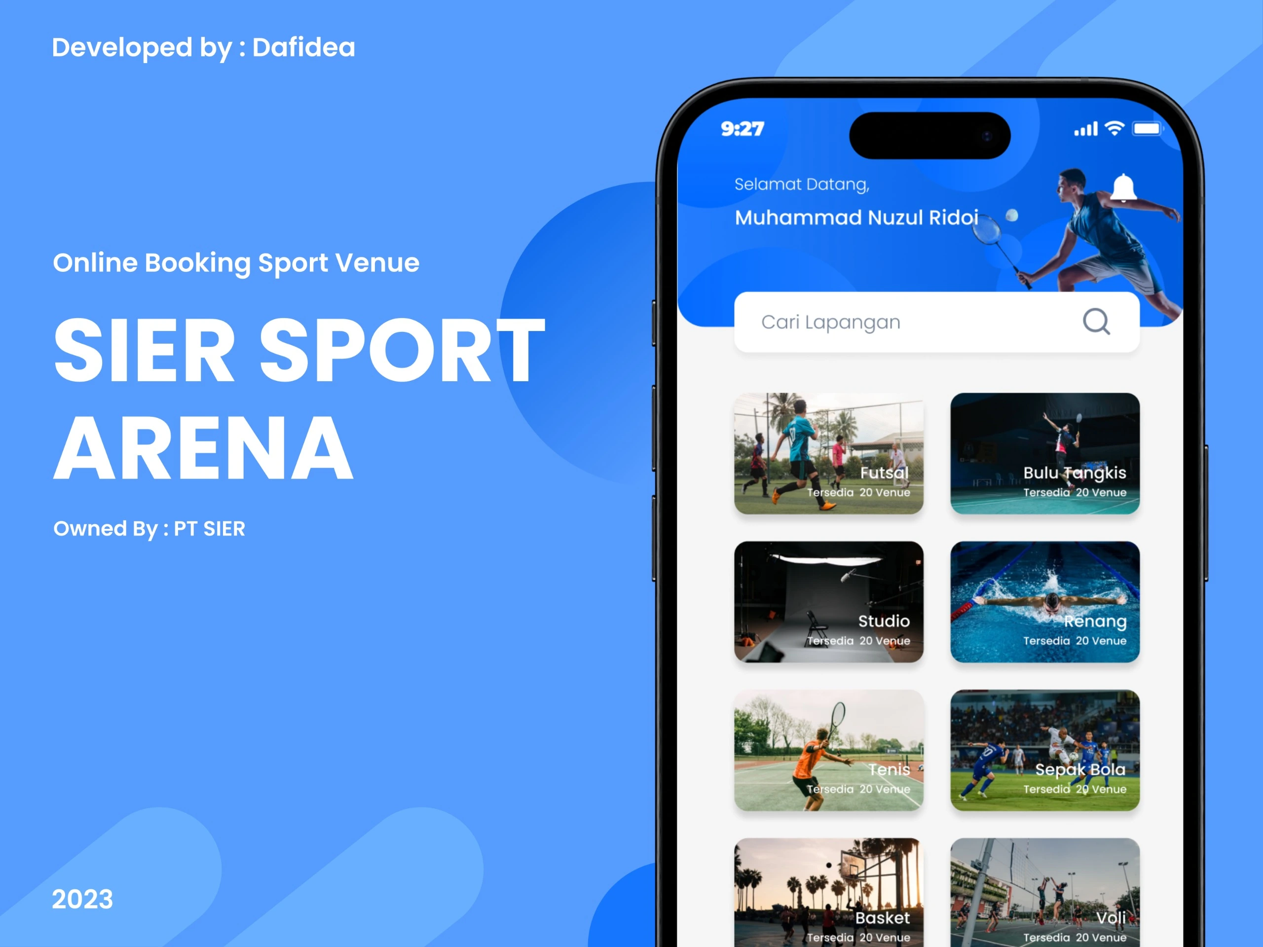 SIER SPORT ARENA - PT SIER project cover